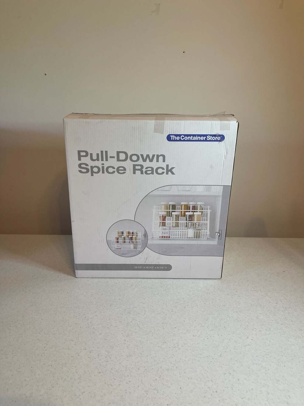 Pull-Down Spice Rack